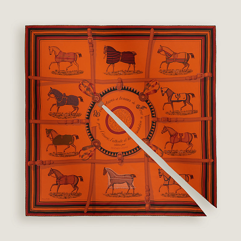 カレ 90 カヴァリエ 《馬着》 | Hermès - エルメス-公式サイト